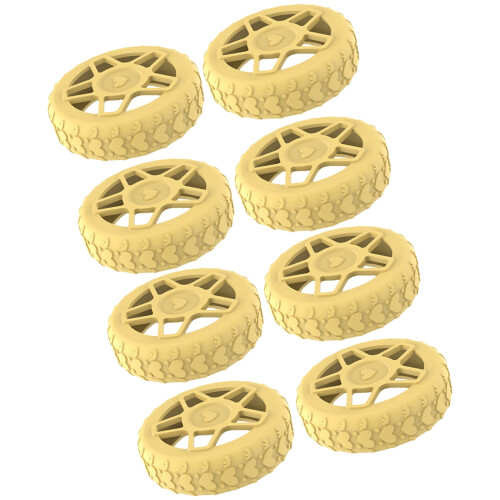 Protezioni per ruote di valigie in silicone, set da 8 pezzi 2