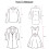 Damen-Cargojacke, einfarbig, Oversize, mit Reißverschluss 7