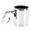 Motorcykel kopholder universal rustfri til 22-32mm 3