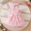 Blomsterkjole til babypige, sommer, boho, 6-12 måneder 4