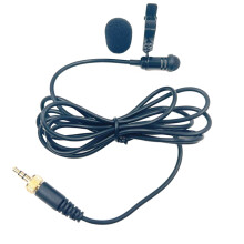 PVC dasspeldmicrofoon 3,5 mm met flexibele clip