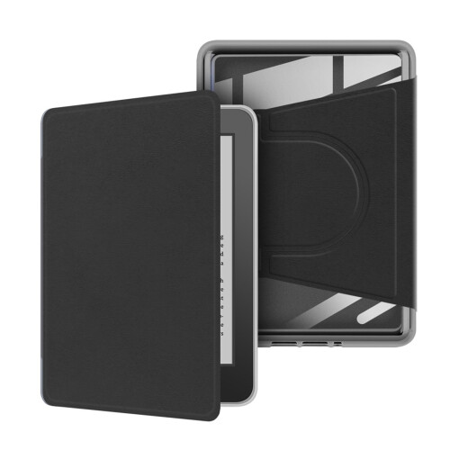 Acrylic Shell and PU Leather Sleeve Case for Kindle