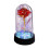 Rosa Eterna Iluminada em Cúpula de Vidro com Luzes LED (1 peça) 1