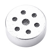 Professionele microfooncartridge met spoel, bedraad en draadloos.