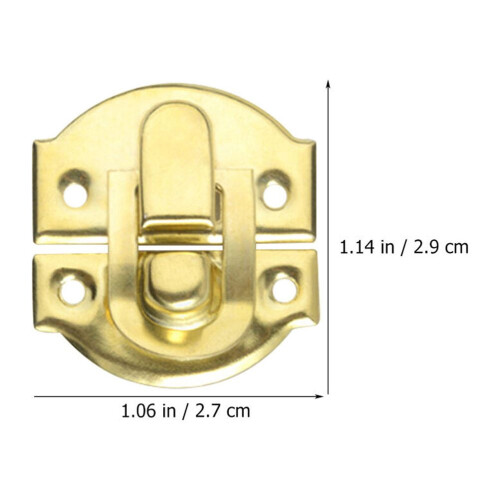 Wooden Box Locks Decorative Hasp Latch Vintage 30 pcs 1