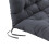 Waterproof Backrest Swing Cushion, 2-3 Seater Patio Swing Replacement Pad, Multi Sizes, Gray 100x100x10cm 2
