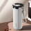 Mug isotherme en acier inoxydable 500 ml (17 oz) blanc 1