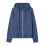 Felpa da donna oversize in pile con cerniera e tasche 4