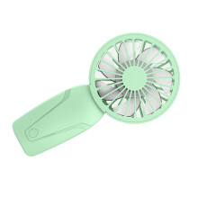 Kézi ventilátor, újratölthető, 3 sebességes, 600 mAh-s