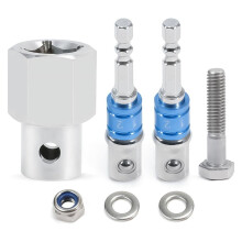 Stainless Steel Trailer Jack Crank Handle with Cordless