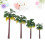 Mini Palm Trees for Crafts Plastic Model Accessories 16 pcs 7