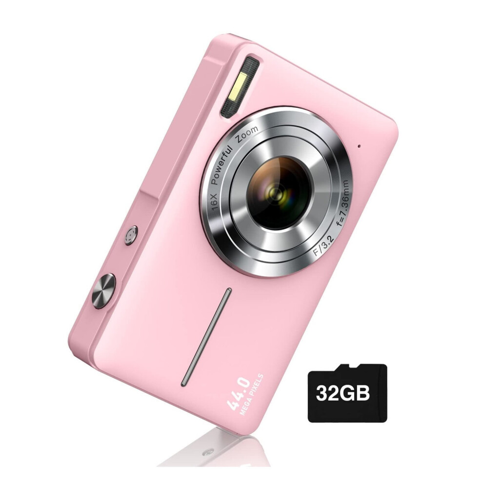 Digital Camera Fhd 1080P 16X Zoom Anti-Shake Compact 9122141554073