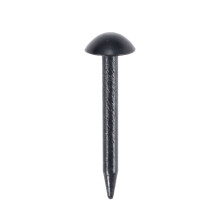 Schwarze Polsternägel mit rundem Kopf, Metallnägel, 10–100 Stück