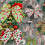 Fita de Natal aramada vermelha e verde com bolinhas, 25m 7