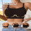 Seamless Sports Bra with Adjustable Straps and Breathable 2