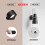 Lampe murale suédoise Infinity rechargeable avec télécommande et variateur d'intensité 5