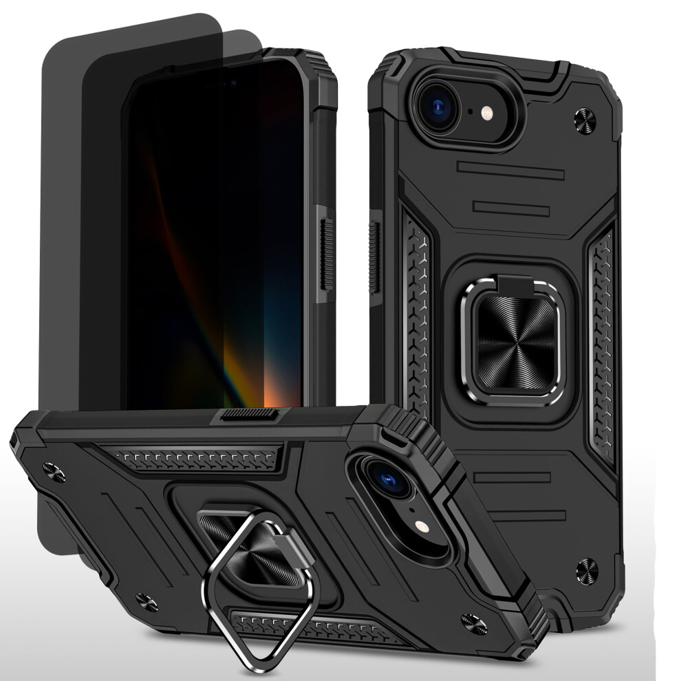 Iphone 16E And Se4 Case With 2 Privacy Screen Protectors 9122141582069