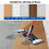 4PCS for Vileda H2prO/O-Cedar H2prO Flat Mop Pad Rags Washable Reusable Replacement Mop Pads Microfiber Mop Pad 5