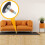 Sorte justerbare møbelniveauer rustfrit stål Nylon4 6