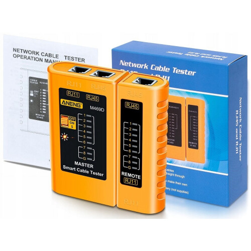 Nettverkskabeltester, dobbeltfunksjonell telefonlinjetester 1