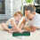 Tank Engine Toy Train Retro Green Leather Model 6