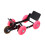 Motorrad-Radheber, faltbar, robust, schwarz 4