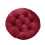Round floor pillow cushion solid thick tufted 1 piece 2