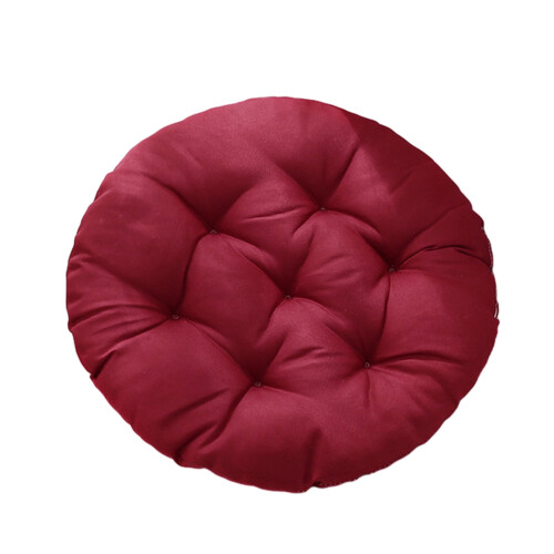 Round floor pillow cushion solid thick tufted 1 piece 1