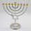 Hanukkah-lysestake med 9 grener i gull 4