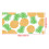 Microvezel strandhanddoek met ananasdesign, 30x60 inch 3