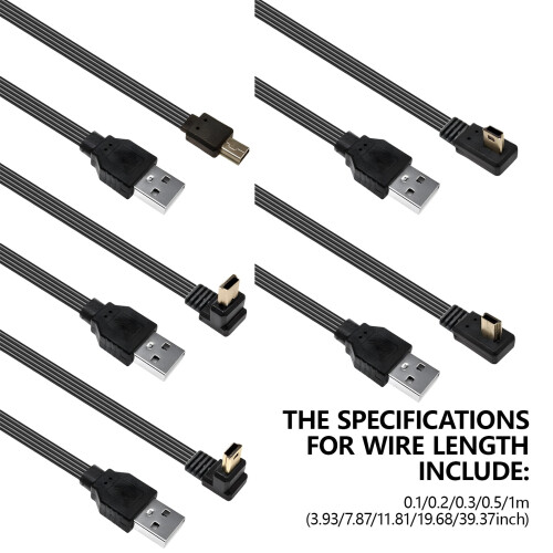 USB2.0-kabel med silikon, fleksibel hurtiglading og datasynkronisering 2