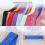 Elastikspole assorterede farver polyester 15 ruller 1 meter 4