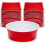Gobelets et bols GoBig Red Party de 22 oz et 60 oz 1