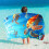 Kinderstrandhanddoek van sneldrogende microvezel, 59 x 29 inch 1