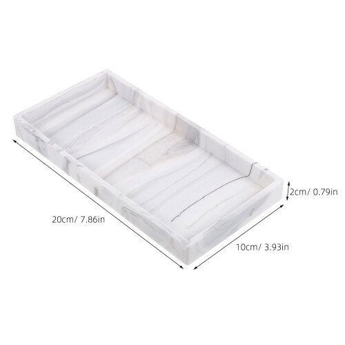Plateau de rangement pour serviettes de salle de bain, coiffeuse 1