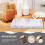 Plateau de rangement pour serviettes de salle de bain, coiffeuse 8
