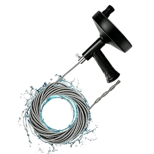 Drain Unclogging Tool Set - Flexible Clearing Spring, Suitable for Unclogging Kitchen Sinks, Toilets, and Drains