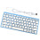 Mini clavier filaire USB 78 touches, design fin et ergonomique 1