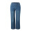 Women's Straight Leg High Waisted Jeans Blue 3