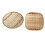 Bamboe afdruiprek met deksel (2 stuks) 4