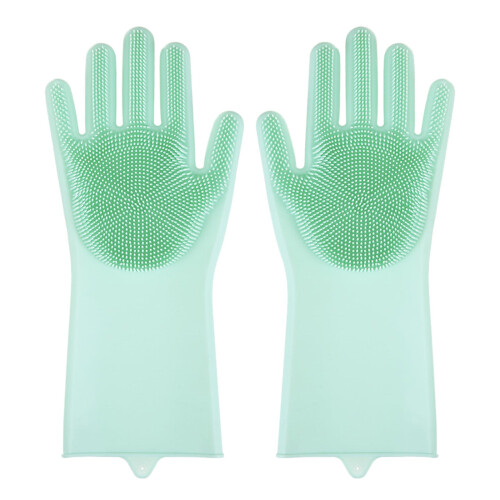 Silicone Dishwashing Gloves Reusable 1 Pair