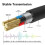 Conector de 3,5 mm, 2 RCA, conector de 30 pulgadas 4