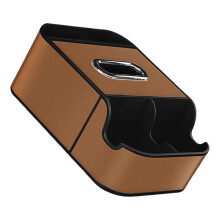 Car Seat Organizers Car Armrest Extra Storage Box Tissue Holder 2 Cup Holders Phone Slot Center Console Organizers Tray