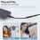 3,5 mm hoofdtelefoonaansluiting adapter gevlochten 2-pack 5