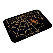 Halloween kitchen mat black ghost decorative rug