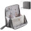 Doresty Standing Makeup Bag Portable Large Capacity 5