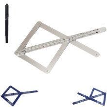 Pekkaxy Corner Angle Finder Aluminum Plastic 10–170