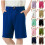 Boys school uniform chino shorts stretch pull-on pink size 8