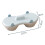 Microwave Egg Poacher Double Cup with Detachable Basket and 6