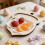 Natural Wood Pear-Shaped Serving Platter Heat-Resistant 6